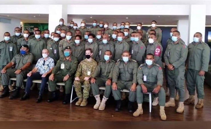 Fijian soldiers fly to Australia for co-deployment mission to Tonga