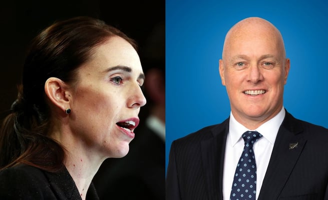 Political poll: Jacinda Ardern's numbers slump, Christopher Luxon up 13 points