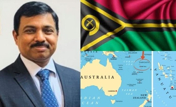 Indian High Commissioner Muktesh Pardeshi now accredited to Vanuatu as HC