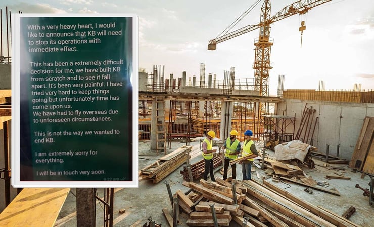 Workers left in lurch as company shuts without notice