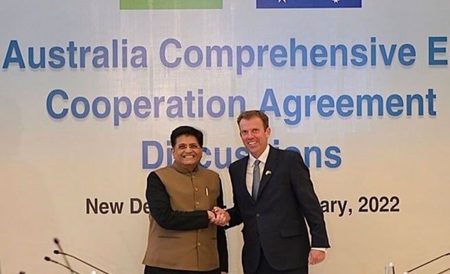 India, Australia step up parleys towards early harvest deal