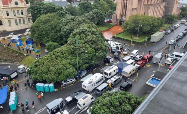 Parliament protest: Towing operator says companies ready to remove vehicles