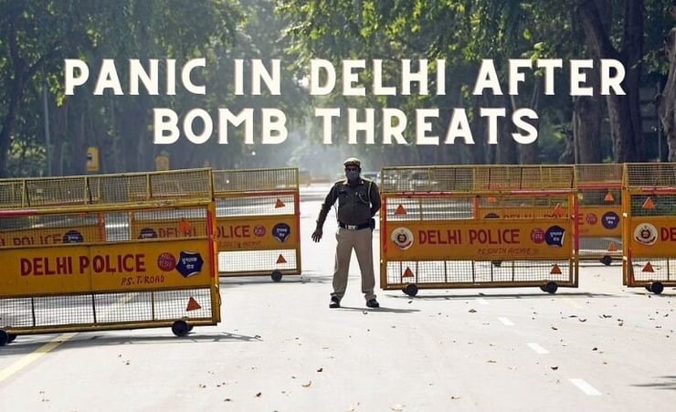 Panic in Delhi after bomb threats, 'IED' taken away by NSG