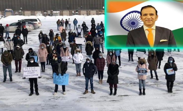 Indian high commission issues advisory for students affected by closure of three institutions in Canada