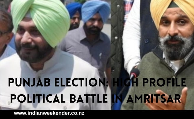 Punjab Election: High profile political battle for Sidhu, Majithia in Amritsar (East)