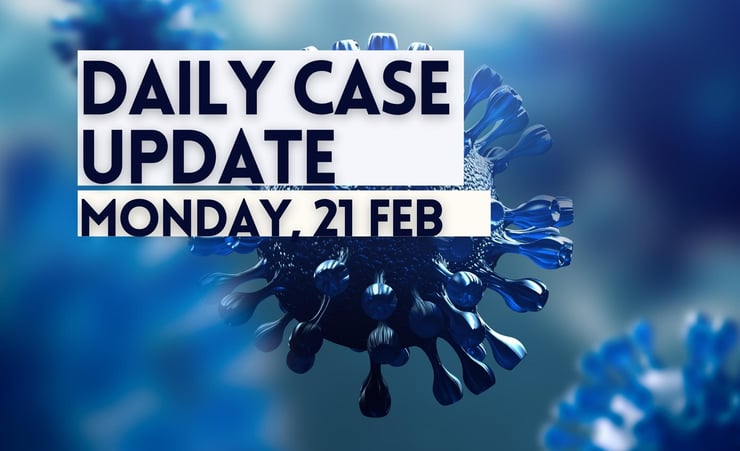2,365 community cases of COVID-19; two further deaths reported