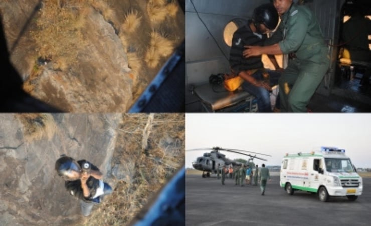 IAF rescues 18-yr-old trekker trapped in K'taka's Nandi Hills