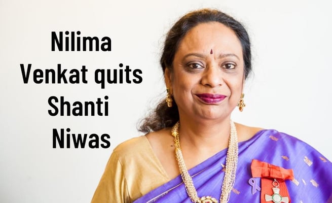 Nilima Venkat quits Shanti Niwas