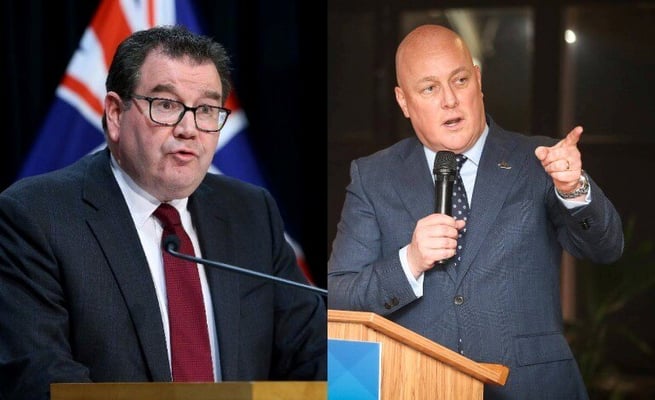 Grant Robertson hits back at Luxon’s 'Tax-grab' jibe saying 'tired old National' has no plan for future