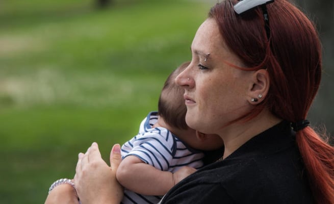 Housing crisis: Homeless mother of seven says she was forced to pitch a tent during storm