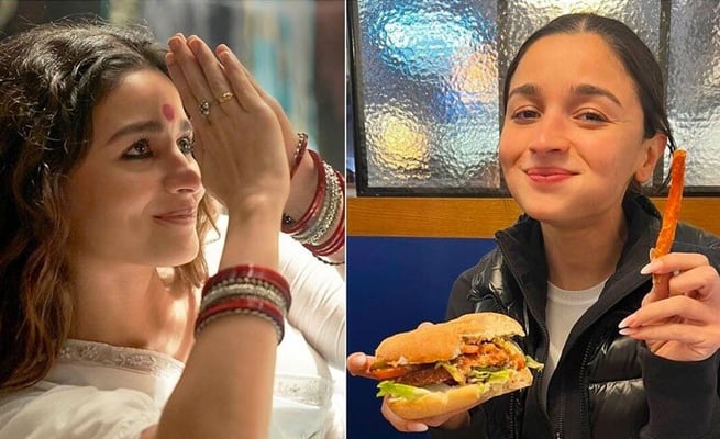 Alia Bhatt celebrates with burger, fries as 'Gangubai Kathiawadi' enters Rs 100 crore box office club