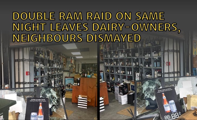 Double ram raid on same night leaves dairy-owners, neighbours stunned