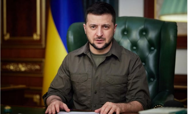 Ukrainian forces have dealt powerful blows to enemy: Zelensky