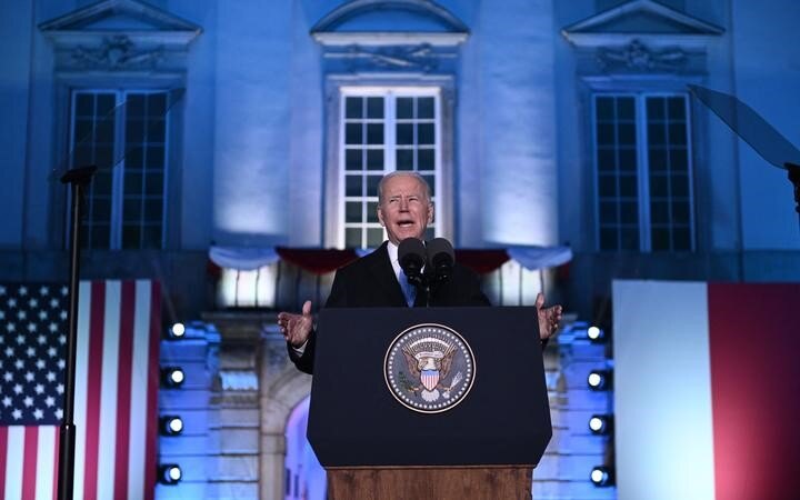 Fight against Russia's Ukraine war is a 'new battle for freedom' - Biden