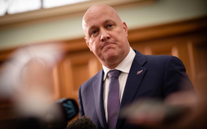 National's Christopher Luxon won't commit to ruling out future co-governance referendum