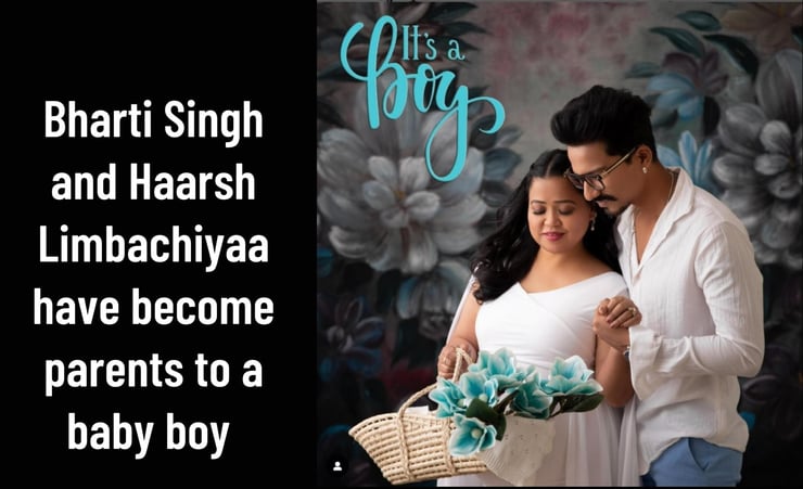 Bharti Singh welcomes baby boy with husband Haarsh Limbachiyaa