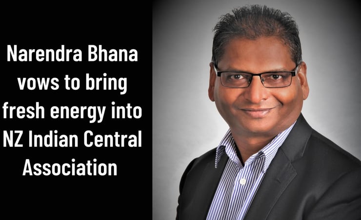 Narendra Bhana vows to bring fresh energy into NZ Indian Central Association