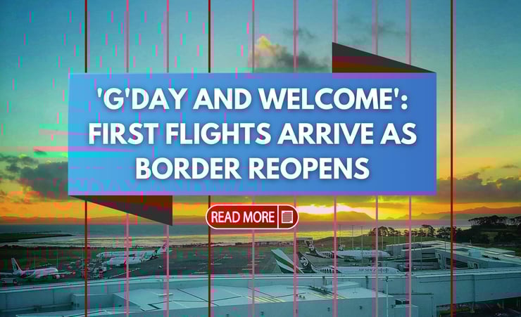 'G'day and welcome': First flights arrive as border reopens to Australians
