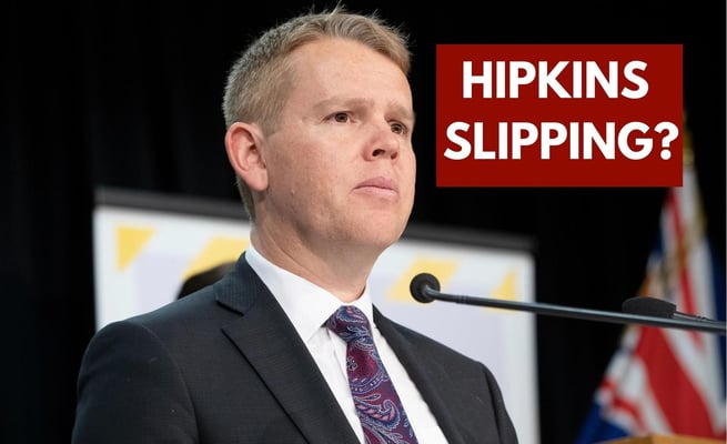 Hipkins slipping? Chagrin over mask rules mix-up