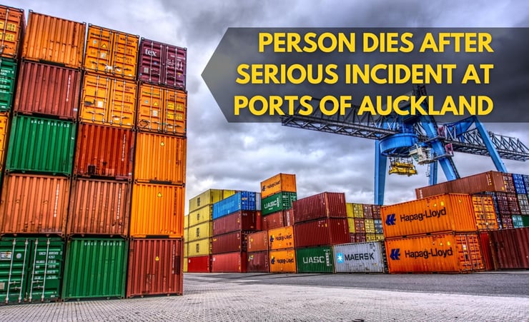 Person dies after serious incident at Ports of Auckland