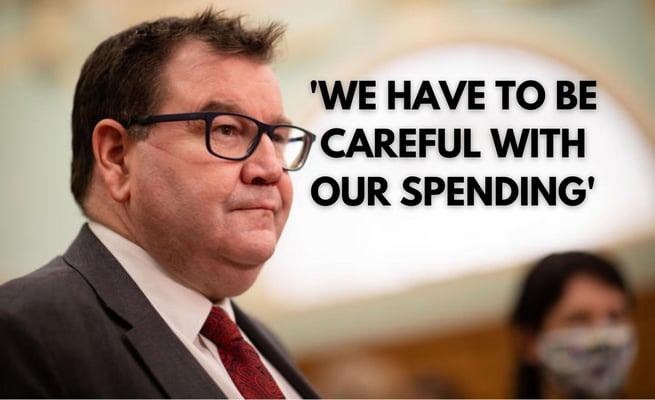 'We have to be careful with our spending': Robertson