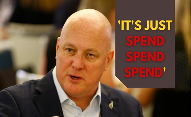 High government spending fuelling inflation rate - Luxon