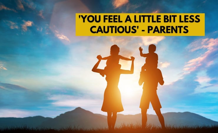 'You feel a little bit less cautious' - Parents, kids adjusting to orange traffic light setting