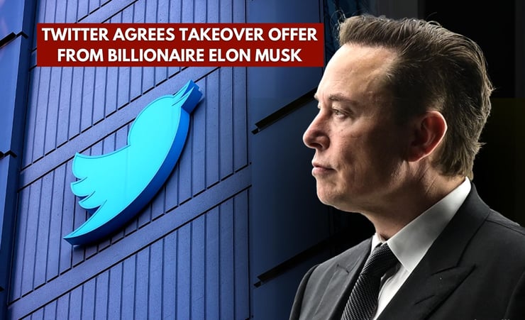Twitter board agrees to $44b takeover by Elon Musk