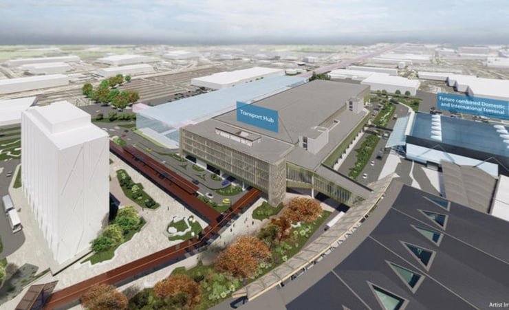 Auckland Airport spending $300m on new transport centre, baggage system