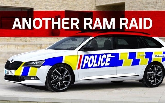 Shop ram-raided twice in 24 hours