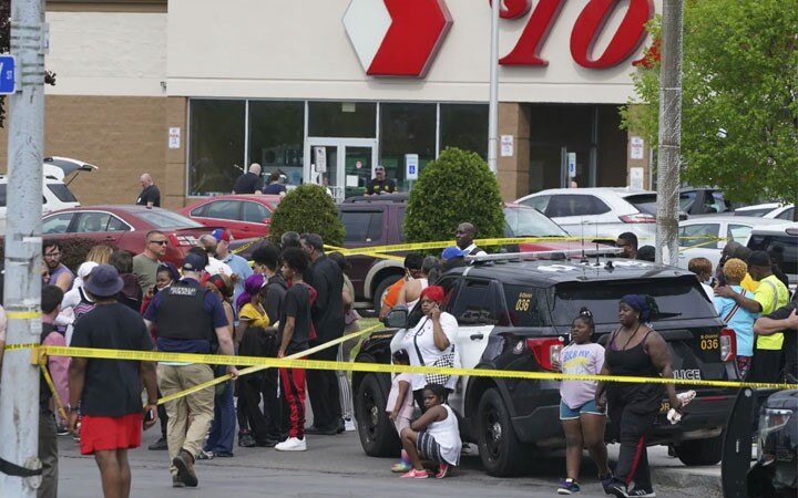 New York: Several people shot in 'mass shooting' at Buffalo supermarket, suspect in custody