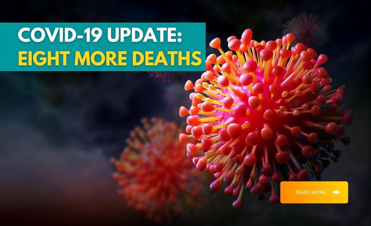 Covid-19 update: Eight more deaths