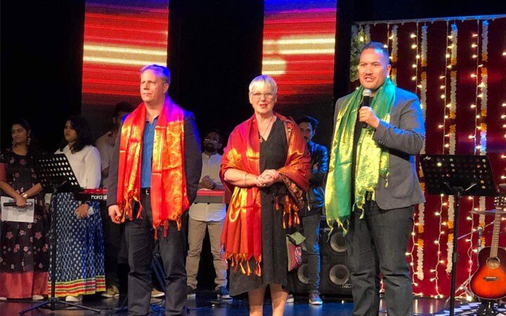 Cultural evening brings communities together with music, dance, food