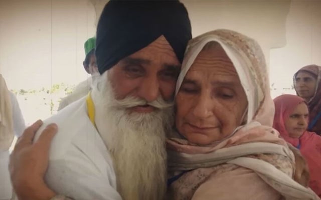 Sikh Brother, Muslim Sister separated in 1947 reunite at Kartarpur Gurdwara