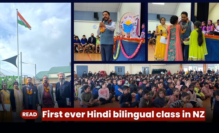 Historic: First ever Hindi bilingual class in NZ launched at Papatoetoe North School