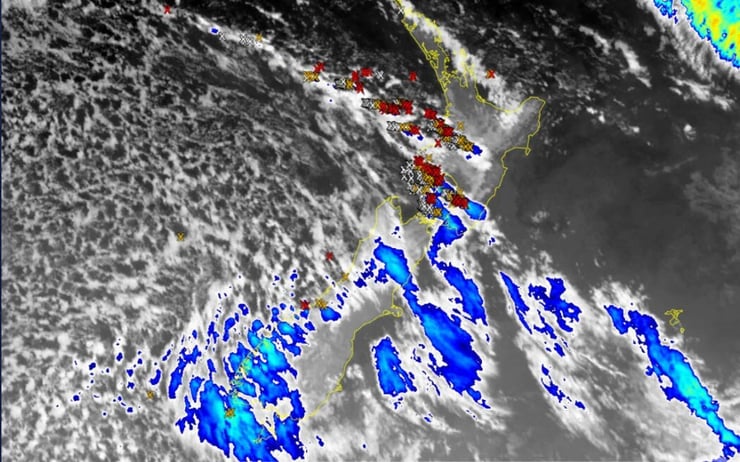 Wild weather and storms expected until Monday