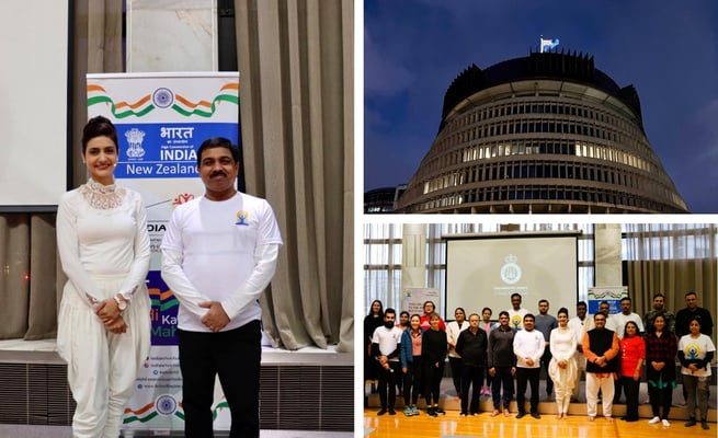 International Day of Yoga 2022: India’s envoy announces all year-long yoga classes from new premises.