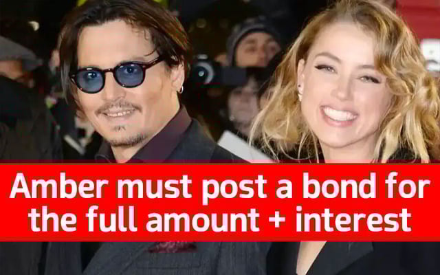 Amber Heard owes USD 10.35 million to Johnny Depp
