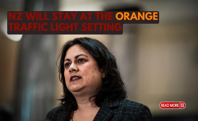Covid-19: New Zealand to stay in orange traffic light setting
