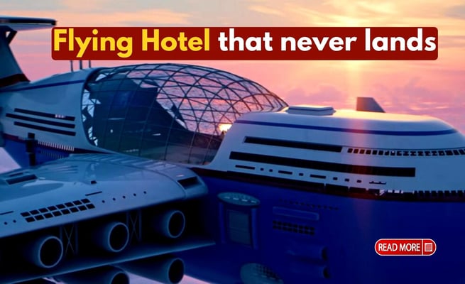 Hotel that never lands