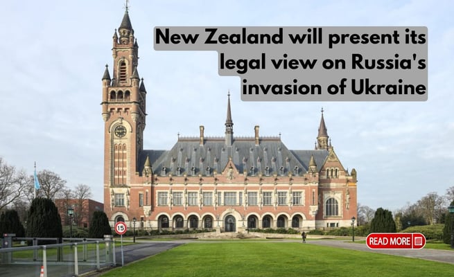New Zealand to back Ukraine at International Court of Justice