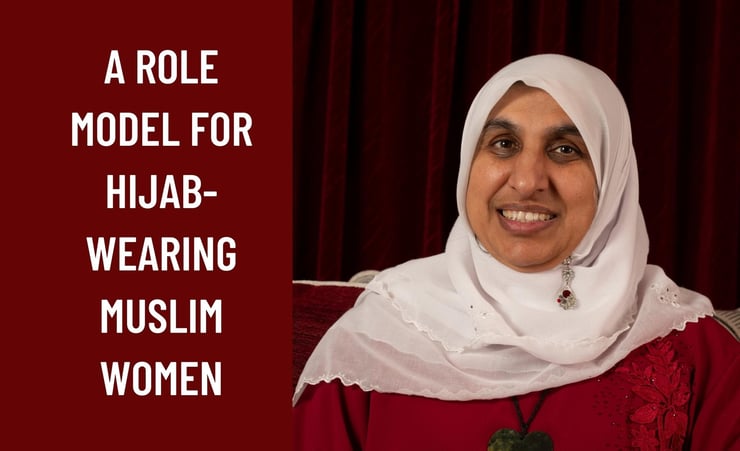 Anjum Rahman has become a role model for Hijab wearing Muslim women in NZ and beyond