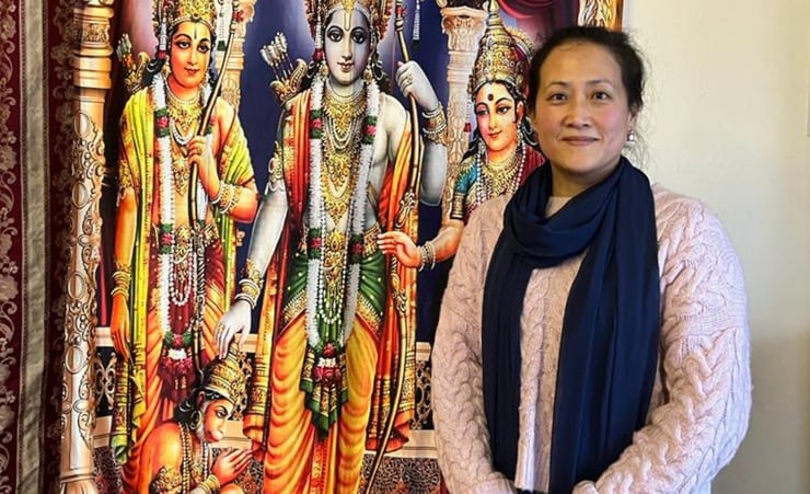 Journey starts in China and ends at Krishna's feet in Aotearoa