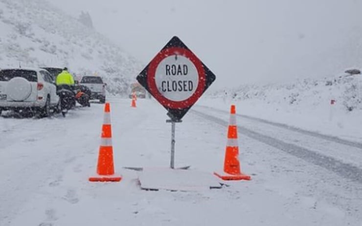 Severe weather warning for South Island motorists as wintery blast hits
