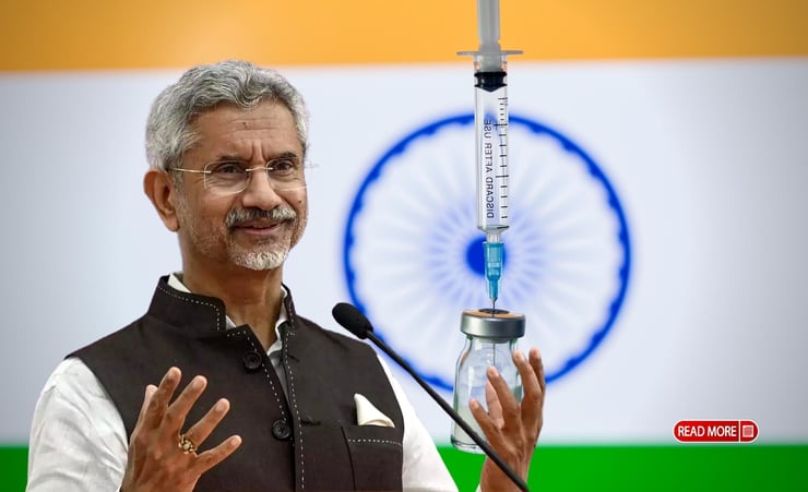Jaishankar hails India's COVID-19 vaccination drive