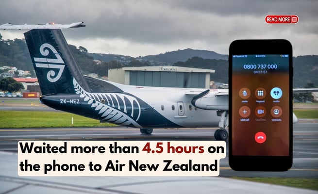 Air NZ flight disruptions, call centre wait times 'very frustrating'