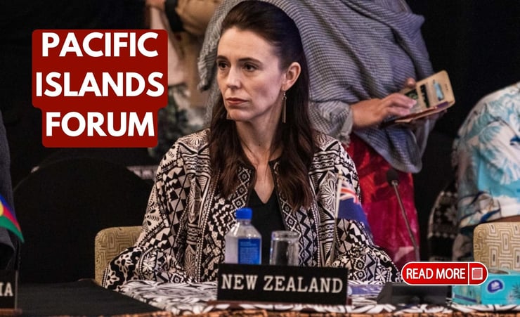 Jacinda Ardern discusses latest from Pacific Islands Forum
