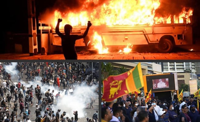 Sri Lanka PM declares emergency as President Rajapaksa flees to Maldives