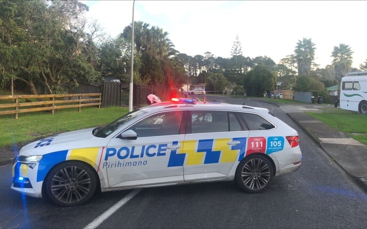 Man charged with murder after two die in West Auckland shooting
