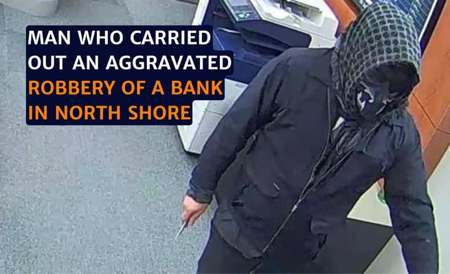 Police hunt for man who robbed Auckland bank